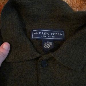 Andrew Fezza (NY) men’s Collared sweater
